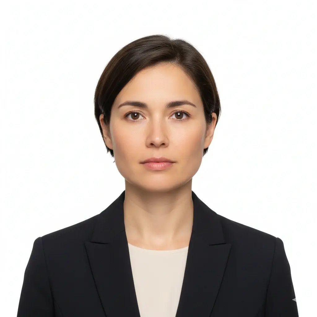 Perfect Canada passport photo after AI processing