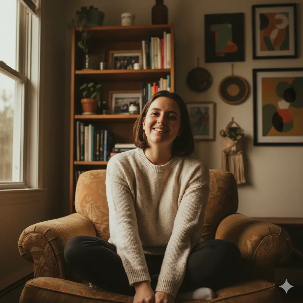 Home photo before AI processing